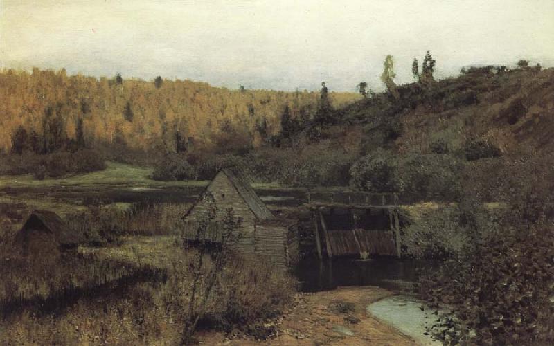 Levitan, Isaak To that evening the Flub Istra Germany oil painting art